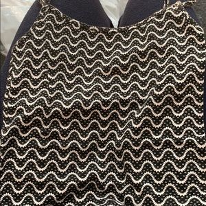 Black and White Patterned Cami
